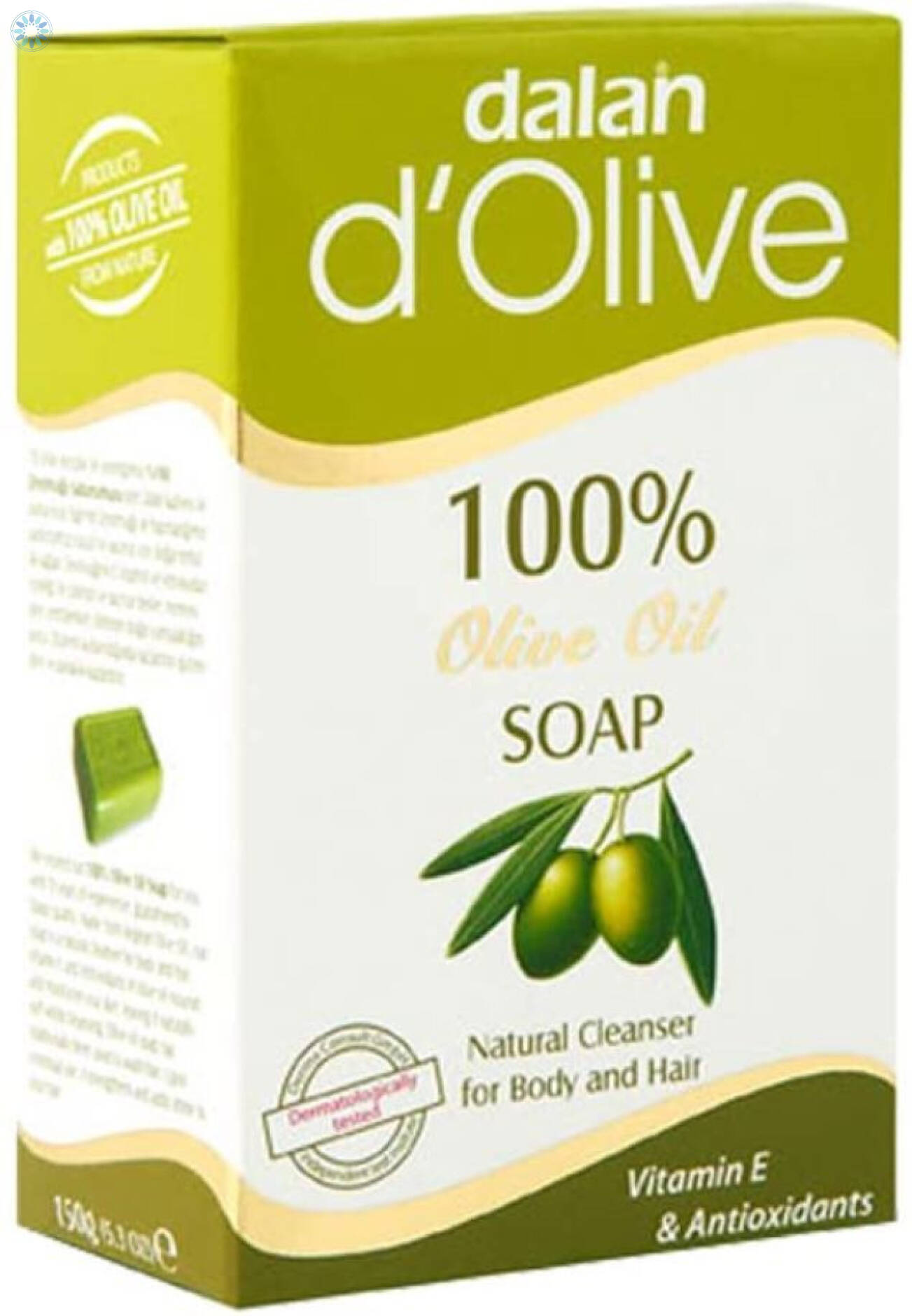 Health › Soap › Dalan D'Olive 100 Olive Oil Soap